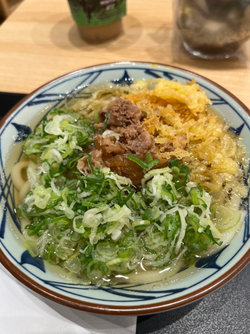 [남포동/ 마루가메우동] 마루가메우동 광복점/ 광복롯데 맛집/ 마루가메 우동 부산