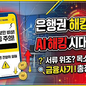 은행권 전방위 해킹 피해… AI 시대 금융 보안 비상과 대응 전략