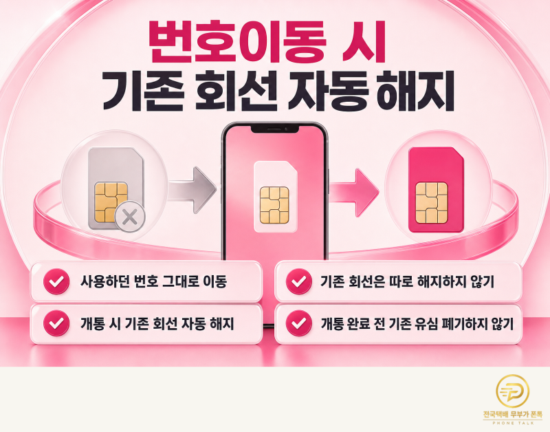 알뜰폰 번호이동 전 체크리스트, 자동해지부터 유심 개통·환급금까지