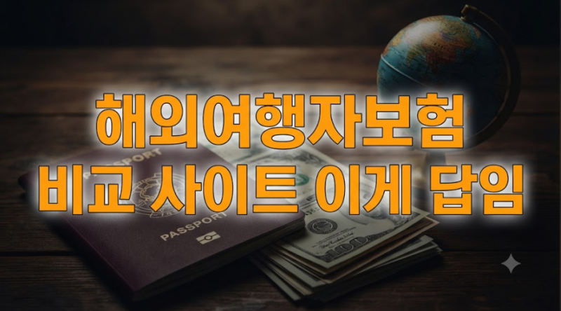 해외여행 갈 때 필수!ㅣ 해외여행자보험 비교 사이트 고르는 팁