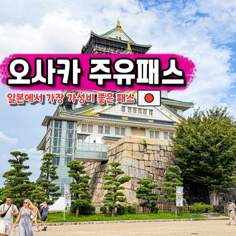 일본 오사카 여행 준비물 오사카 주유패스 가격 2일권 후기