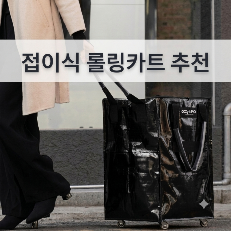 접이식 쇼핑카트 추천, 롤링카트 사용후기 총정리