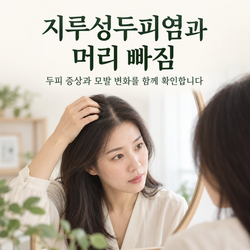 지루성두피염과 탈모, 비듬·가려움과 머리 빠짐이 함께 생겼다면?