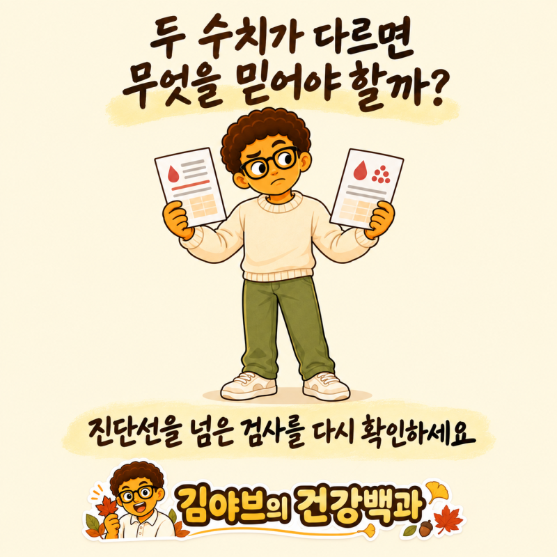 당화혈색소와 공복혈당이 다르다면? 어느 수치를 다시 확인해야 할까