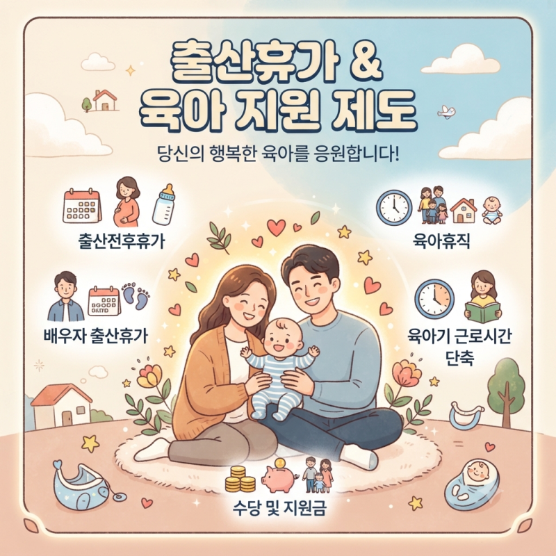 직장인 출산휴가 수당 신청 자격 및 고용보험 지급액 완벽 정리 (2026 기준)
