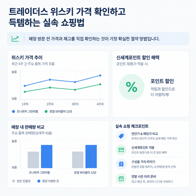 추석 지난 트레이더스 위스키, 전단지보다 매장이 더 싸다? (득템 팁)