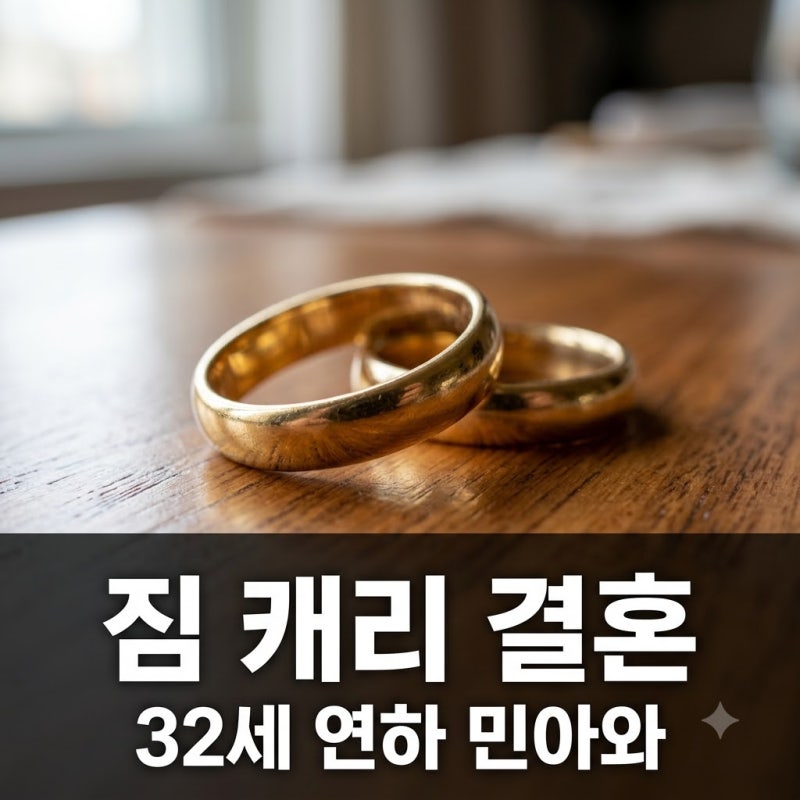 짐 캐리 결혼! 32세 연하 한국계 민아와 세 번째 웨딩 마치