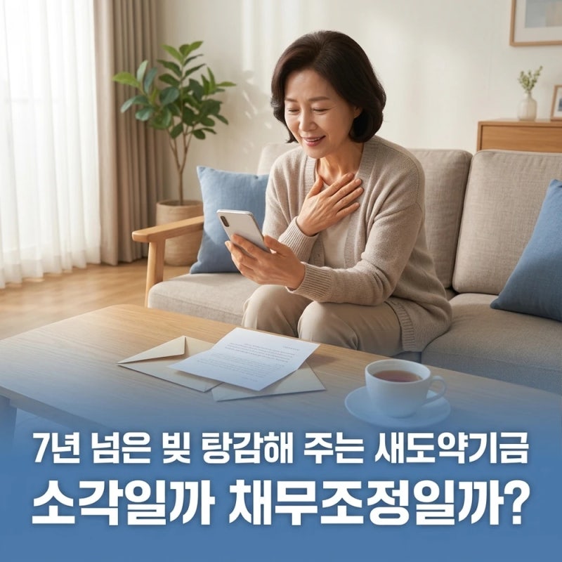 7년 넘은 빚 탕감해 주는 새도약기금, 소각일까 채무조정일까?
