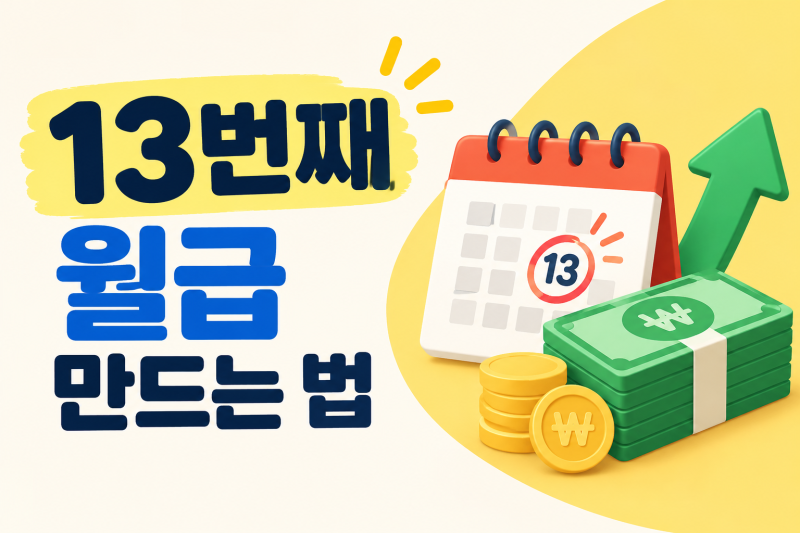 연금저축 세액공제 한도, 연말정산 토해내다 13번째 월급 만든 방법