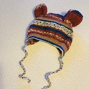신생아 모자 뜨기 save the children 보넷 뜨기 bearly bonnet
