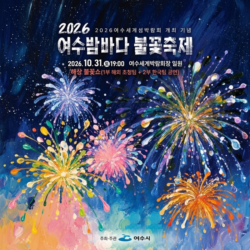 2026麗水夜海煙火節行程・觀賞區總整理 (10月31日麗水世界博覽會場)