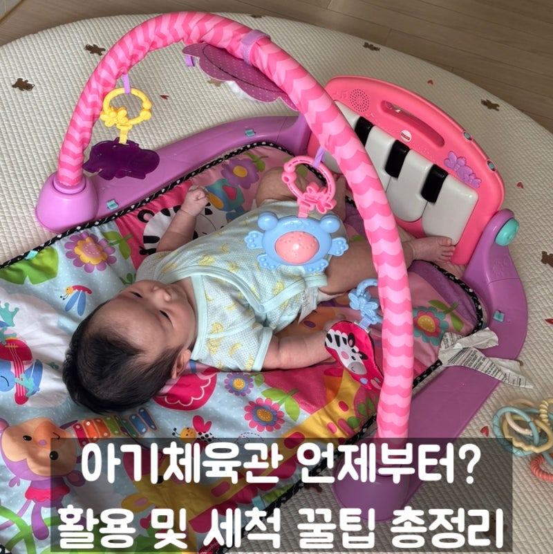아기체육관 언제부터? 사용 시기 및 단계별 활용법! 육아 휴식 시간 만들어준 1등 국민장난감
