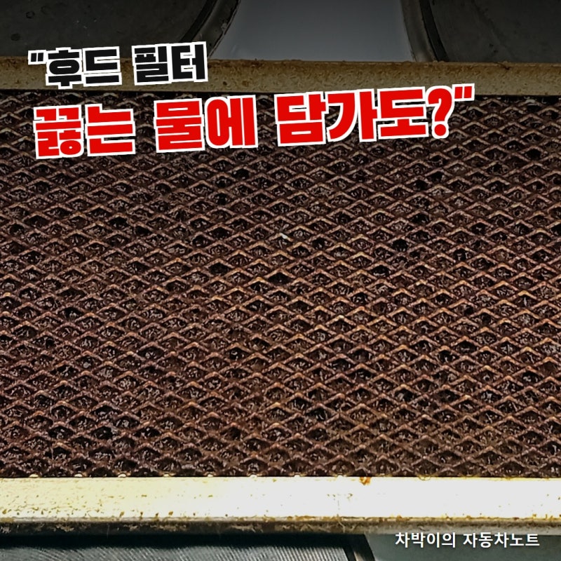 "후드 필터 끓는 물에 담그면 되나요?" 재질별 주방 후드 청소 방법과 주기 확인할 것