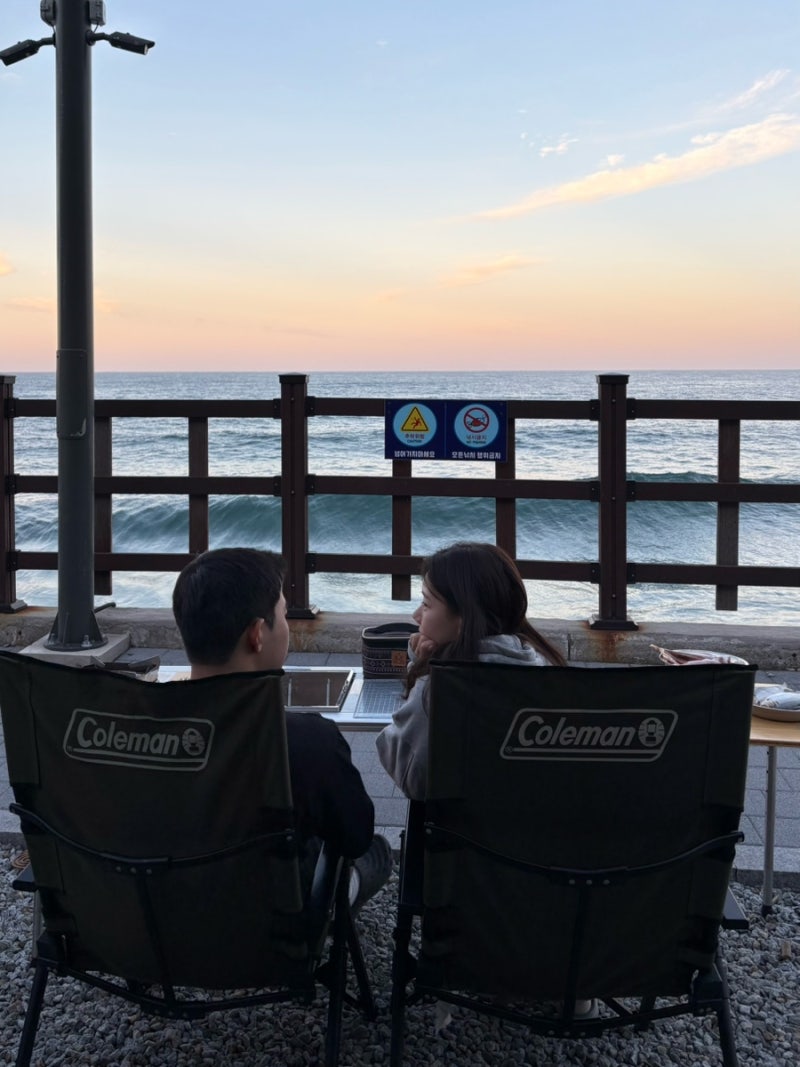 Gangneung Badanaeum Campsite A7: Clean, Comfortable Facilities with an Ocean View