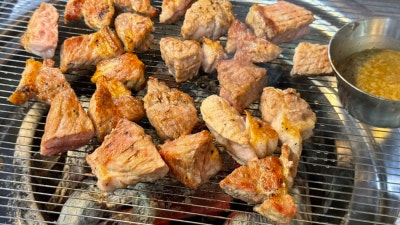 일산라페스타고기집 돈이와 일산라페스타점 주말 웨이팅 예약 필수 일산라페스타 맛집 목살 후기