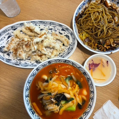 용인중국집 신인반점 동백동맛집 삼선간짜장 짬뽕 탕수육까지 푸짐했던 후기