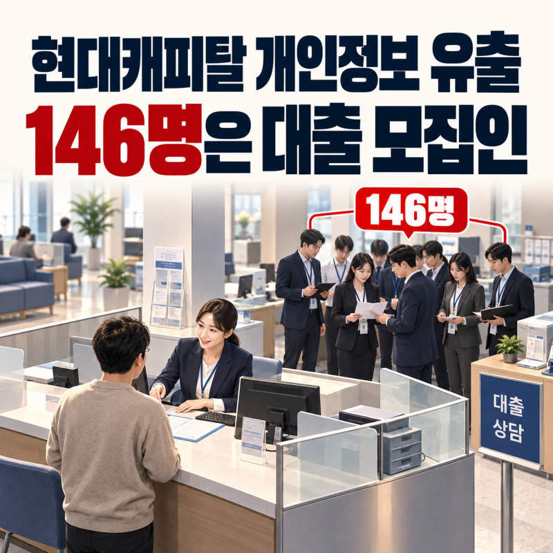 현대캐피탈 해킹 146명 정체 확인 일반 고객이 지금 볼 것은 따로 있다