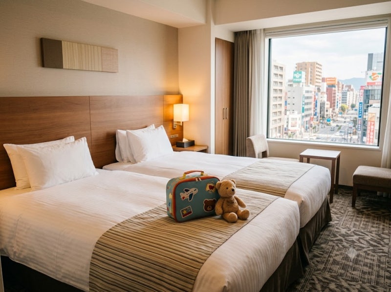 후쿠오카 가족 호텔 고르는 법, 하카타 vs 텐진