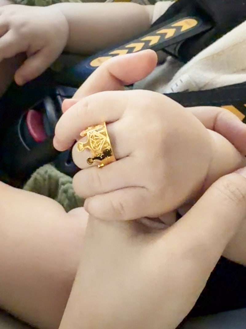 아기 순금 돌반지 한돈 돌팔찌 사러 부산 범일동 중앙 귀금속상가 방문했어요 가격 차이