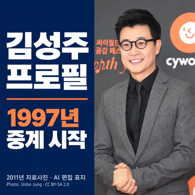 김성주 프로필 나이·방송 경력, 아시안게임 중계 소식