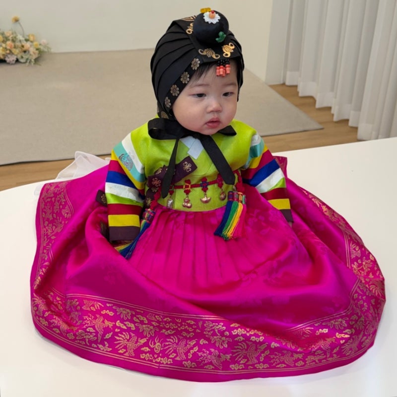 돌잔치 준비 3 | 수원 로지향 아기･어른 한복(엄마, 아빠) 후기