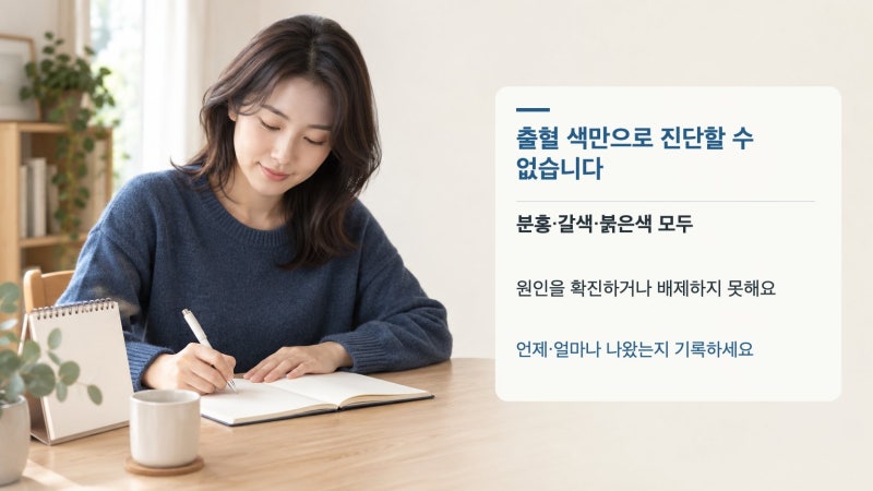 자궁경부암 증상 출혈 색, 갈색·분홍색만으로 알 수 있을까?