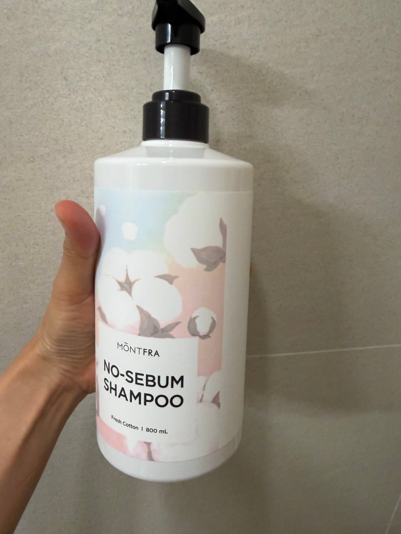머리떡짐 고민 청소년샴푸, 사춘기샴푸로 고른 몽프라노세범샴푸 사용한 후기
