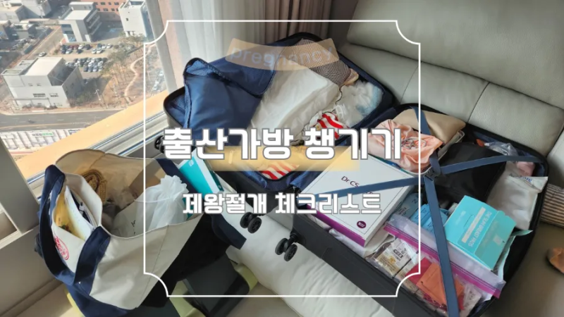 60. 출산가방 준비물 리스트 정리_ 제왕절개 출산가방 체크리스트