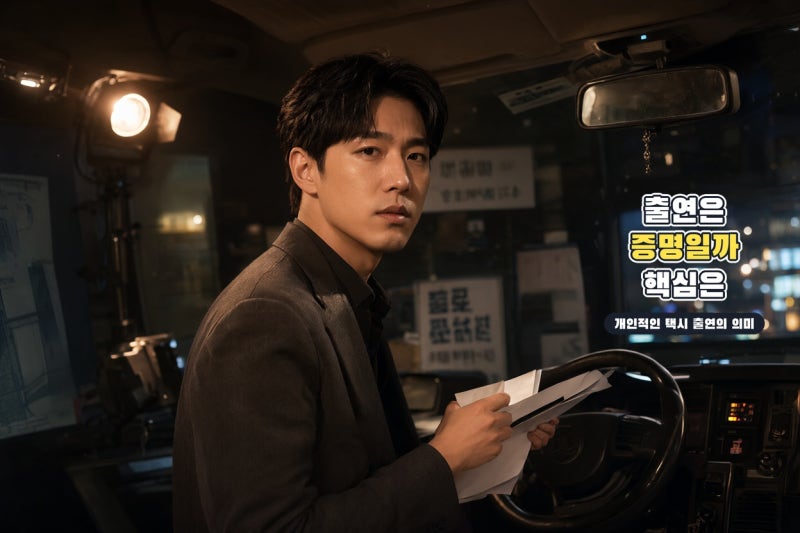 이시형 ‘개인적인 택시’ 출연, 연기력 증명으로 이어질까?
