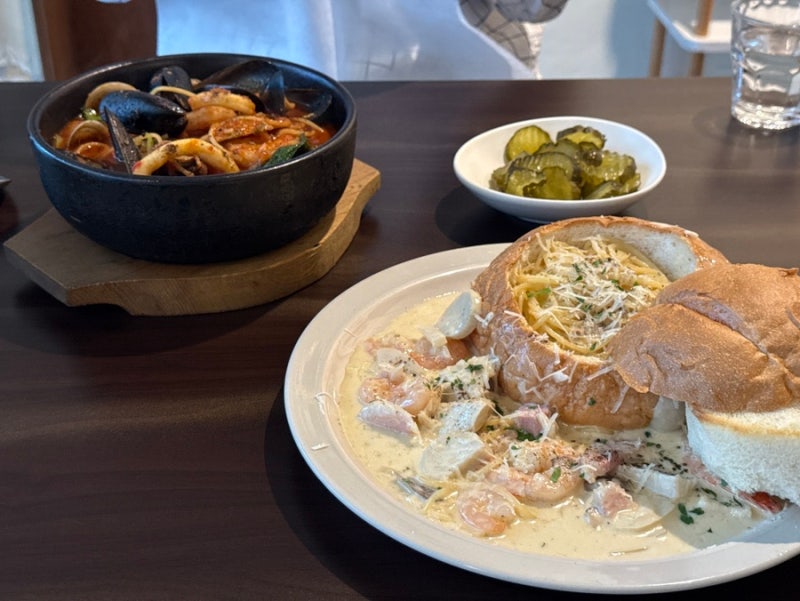 부산 대연동 파스타 맛집 용소식당 경성대 대연동점
