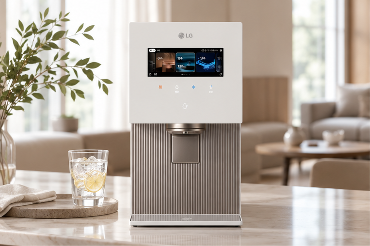[얼음정수기] LG 퓨리케어 AI 오브제컬렉션 냉동얼음정수기 WD724RH 사용 후기