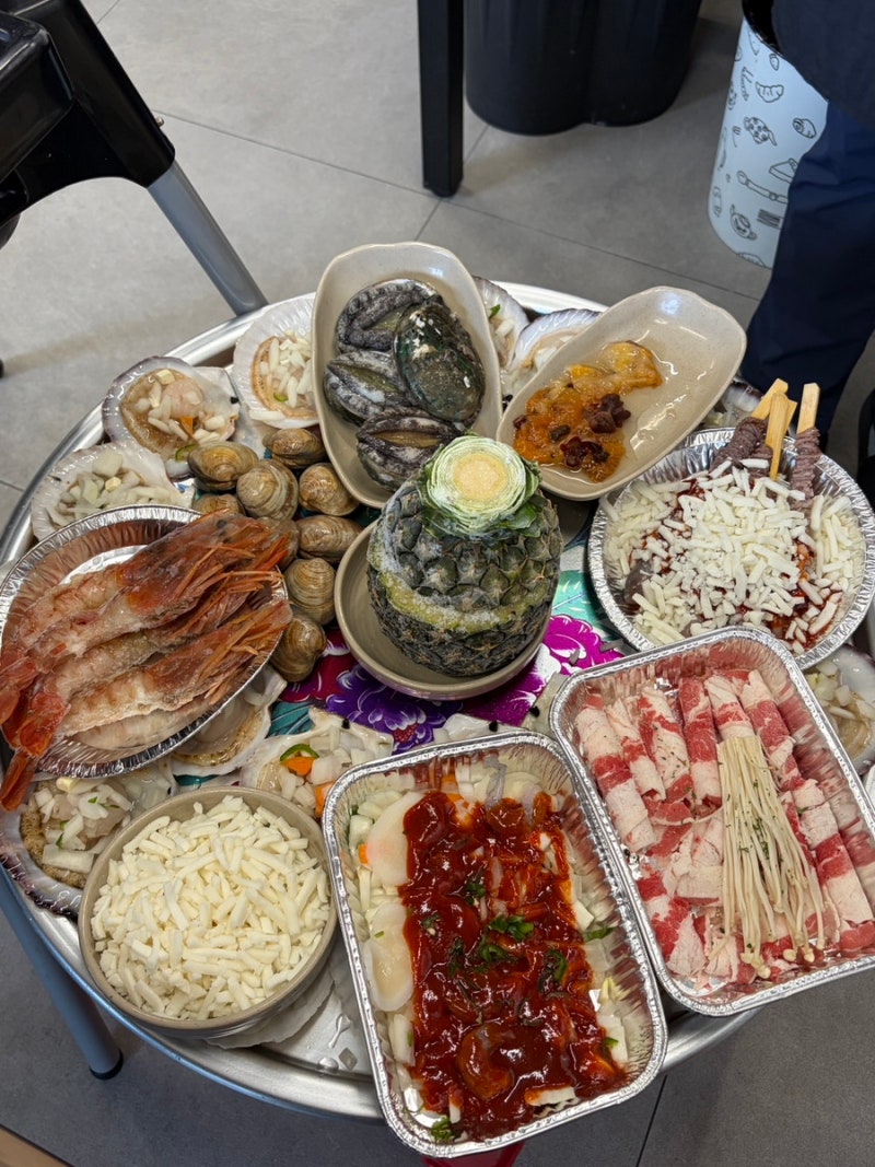 아기랑 가기 좋았던 부산 송도 조개구이 맛집 용윤이네