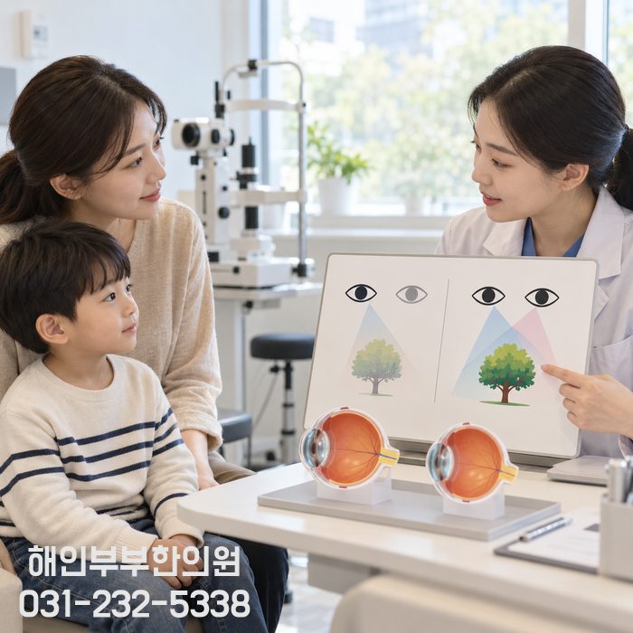 수원 약시 한쪽 눈 시력 차이 원인과 증상