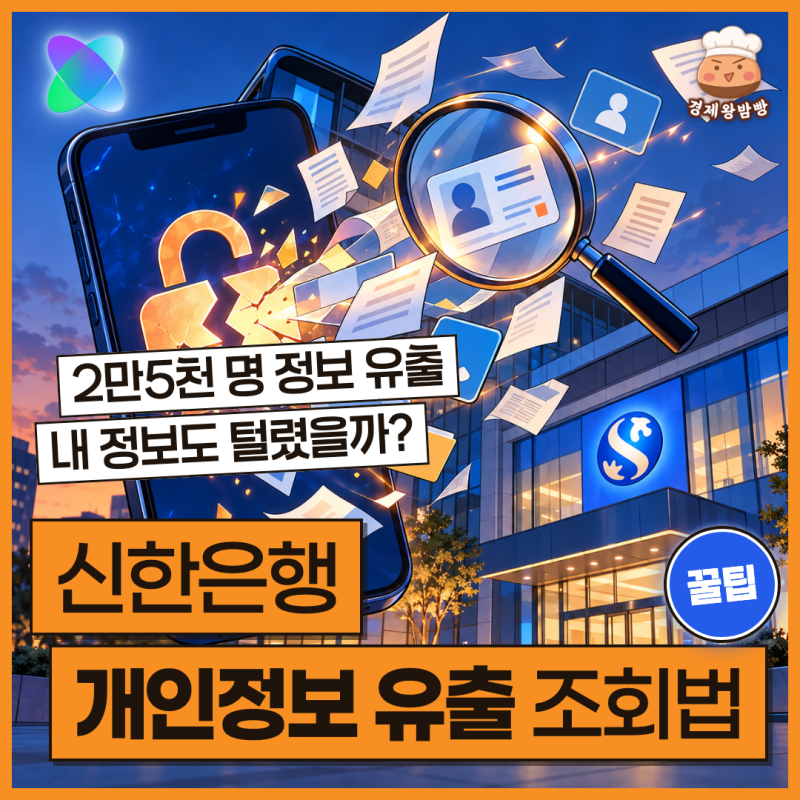 "내 정보도 털렸을까?" 신한은행 개인정보 유출 조회 방법과 보상 총정리