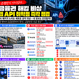 금융권 해킹 비상에 웹 API 취약점 점검…AI 해커가 노리는 보안 사각지대는?