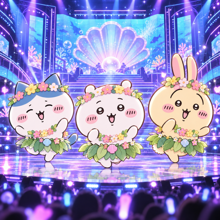 치이카와가 <b>엠카</b>에 왜 나와? ‘The Island Song’ 볶음국수돌 무대