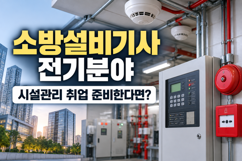 시설관리 취업 준비한다면? 소방설비기사 전기분야 응시자격부터 실무 활용까지