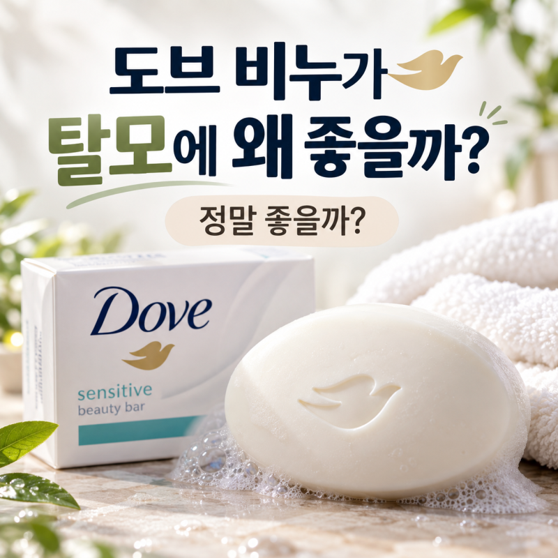 도브 비누 탈모 후기, 진짜일까? 천연비누 공방장이 성분 분석해봤어요.