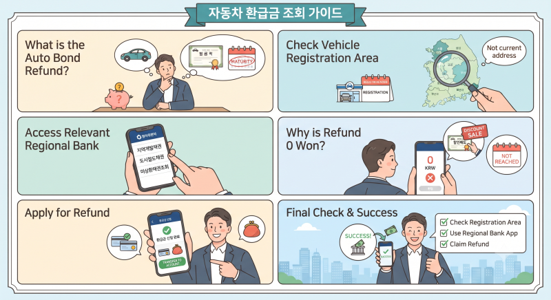 자동차 환급금 조회 방법, 지역개발채권 미환급금 아직도 있을까?