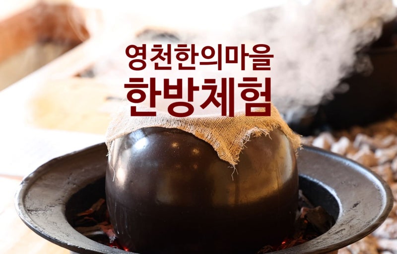 동네한바퀴 영천한의마을 한방체험 예약&돌할매 공원
