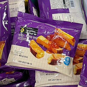 노브랜드 아이스 고구마 맛탕 재고 이마트 일본 비교 전자레인지 아이스박스 칼로리