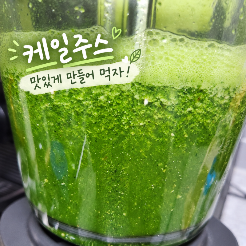 케일주스 왜 이렇게 맛없지? 직접 만들어보니 알게 된 3가지 실수
