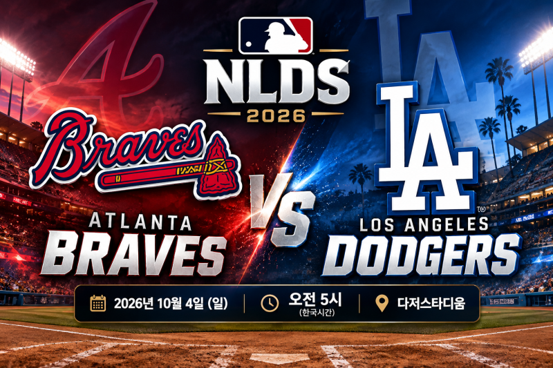 애틀랜타 브레이브스 vs LA 다저스, NLDS 격돌! 김하성 출전 여부·오타니·경기시간 총정리