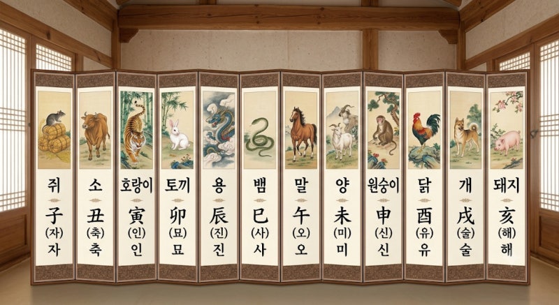천간(天干) / 지지(地支) / 십천간 십이지지 / 띠 / 12동물