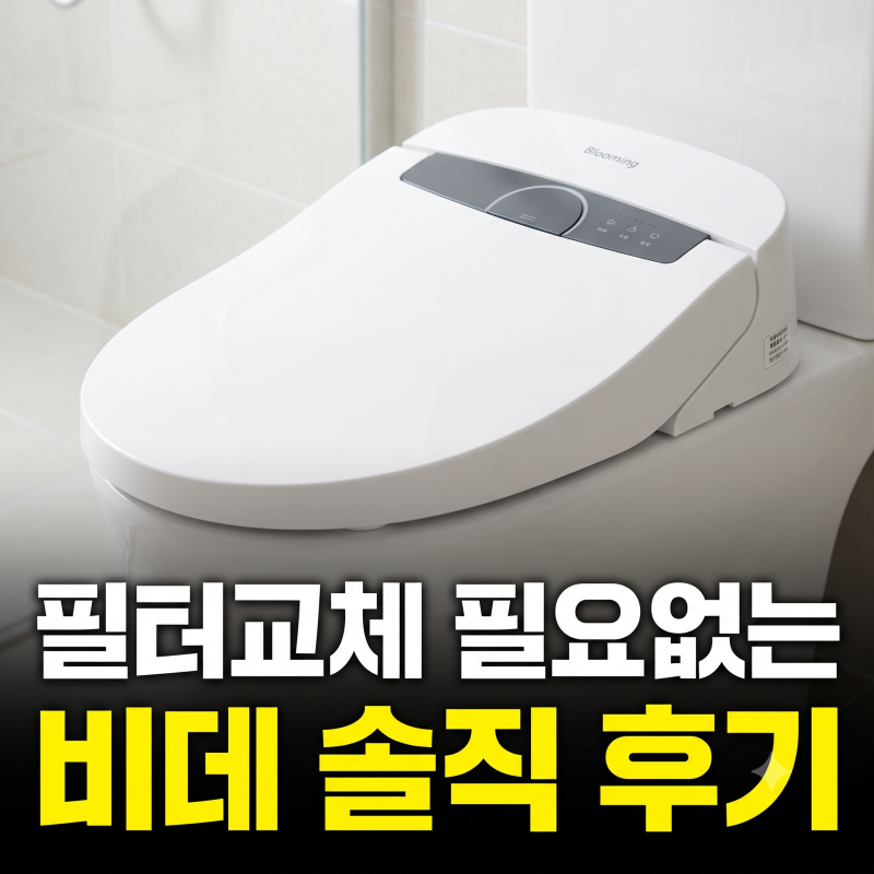 필터교체 필요없는 비데추천(+가성비 단점 후기)