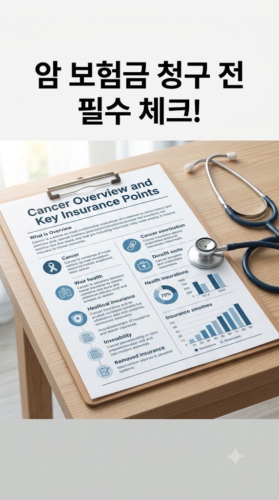 암 보험금 청구 전 필수 체크! C코드 D코드 차이부터 유사암 청구 팁까지 완벽 정리