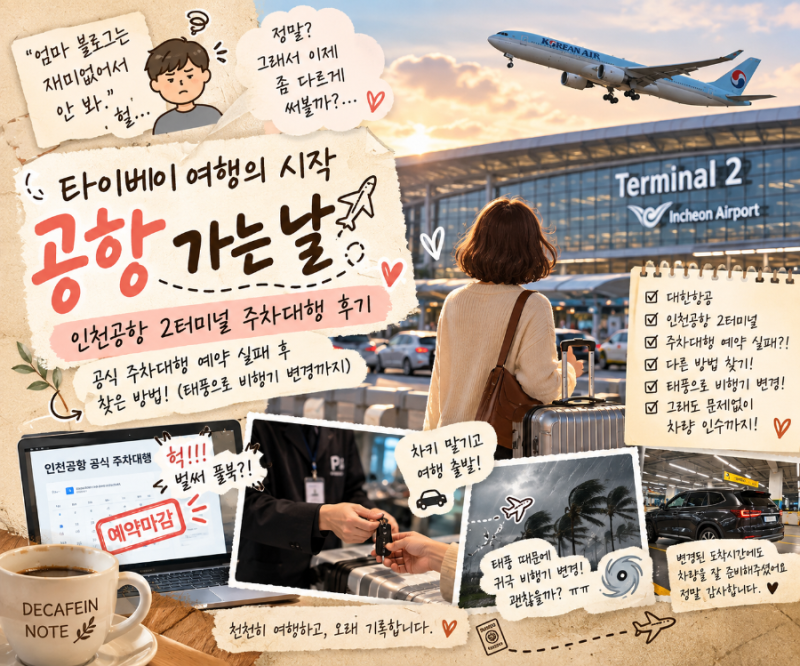 인천공항 2터미널 주차대행 후기｜공식주차대행 예약 실패 후 찾은 방법