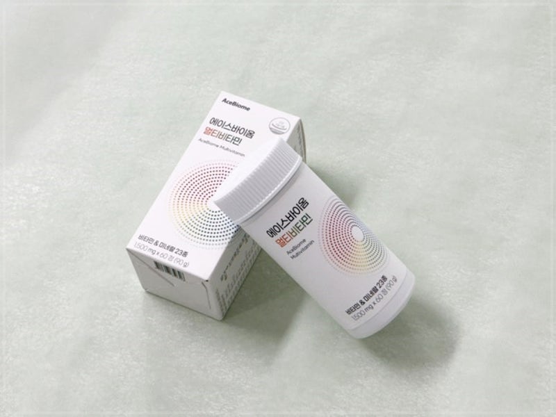 멀티비타민추천 성분표 제대로 읽는 법 에이스바이옴 멀티비타민앤미네랄 분석