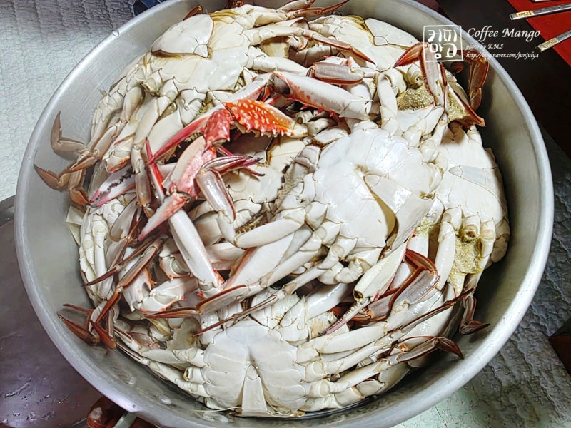 인천 소래포구어시장 가을꽃게 대하 지금 시세