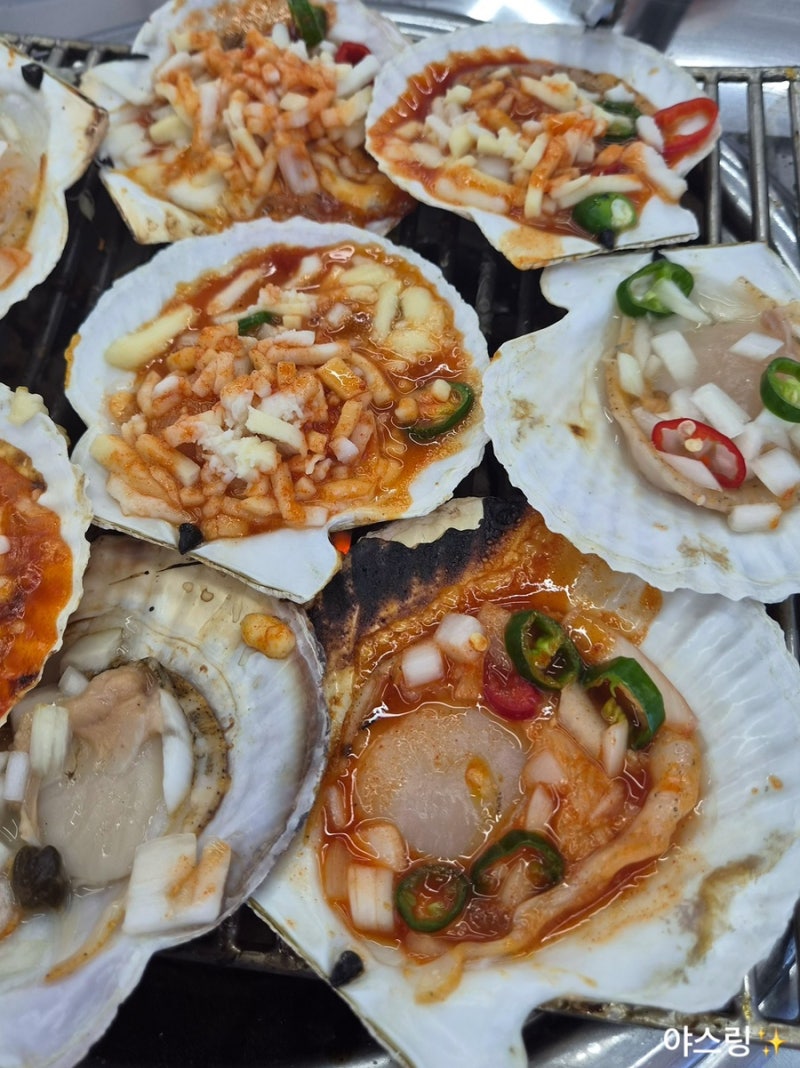 부산 청사포 맛집 하진이네 조개구이 찐찐추천!